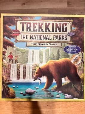 The National Parks Board Game - Brown
